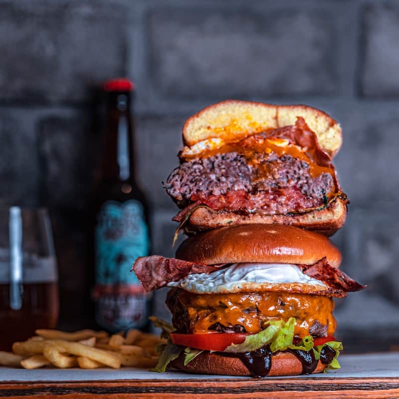 food-displayed on table